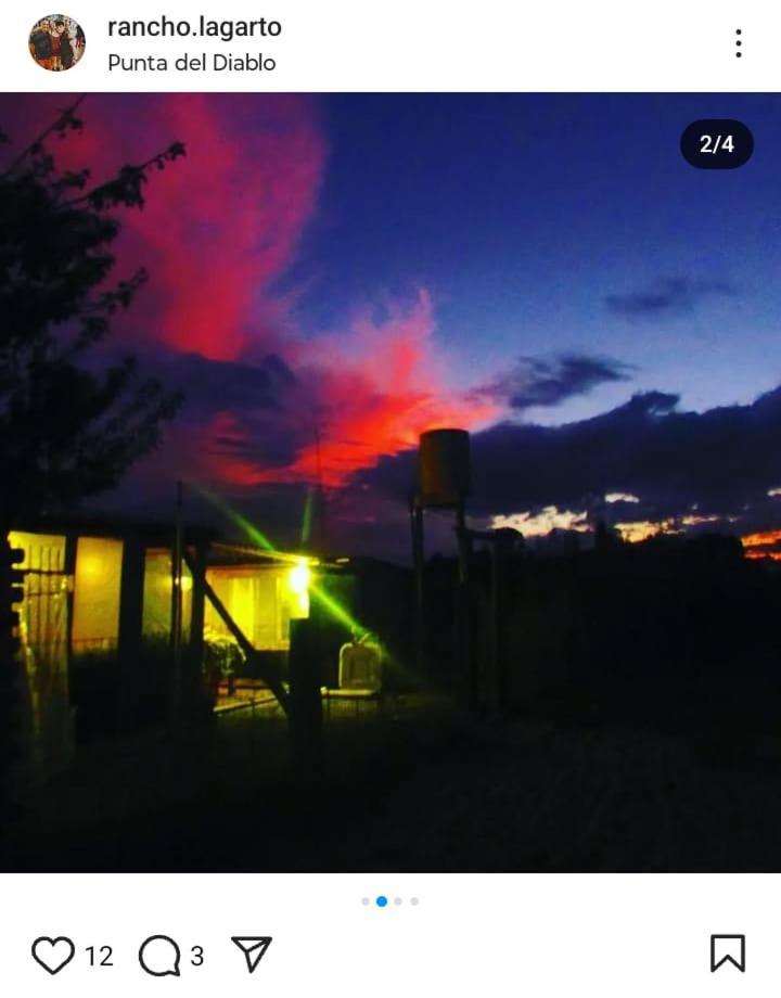 Rancho Lagarto Bed & Breakfast Пунта Дел Диабло Екстериор снимка